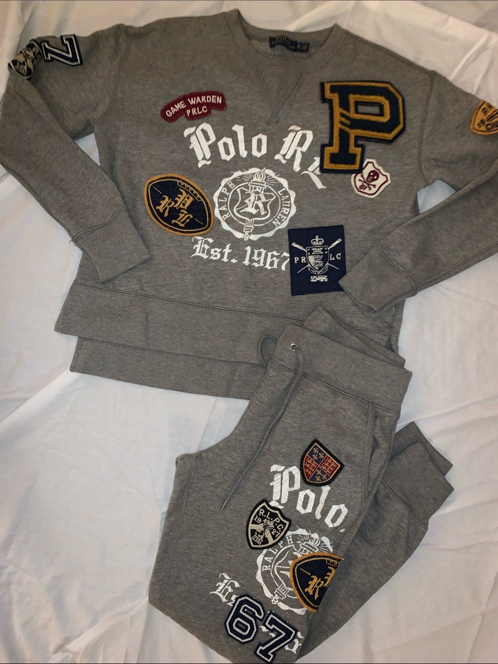 Polo Patch Sweatsuit